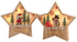 2020 New Christmas Decoration Creative Led Light Christmas Tree Hanging Pendant Star Car Heart Wooden Ornament Xmas Party